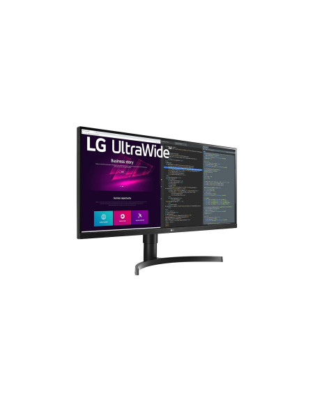 Monitor 34" LG 34WN750-B, IPS, QHD 3440*1440, 75 Hz, 21 9, 300 cd mp, 1000 1, 178 178, 5 ms, 2* HDMI, 2* USB, DP, headphone out,