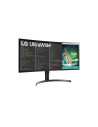 Monitor 35" LG 35WN75C-B, curbat, VA, QHD 3440*1440, 21 9, 300 cd mp, 2500 1, 5 ms, 178 178, anti-glare, 2*HDMI, DP, USB-C, 2* U