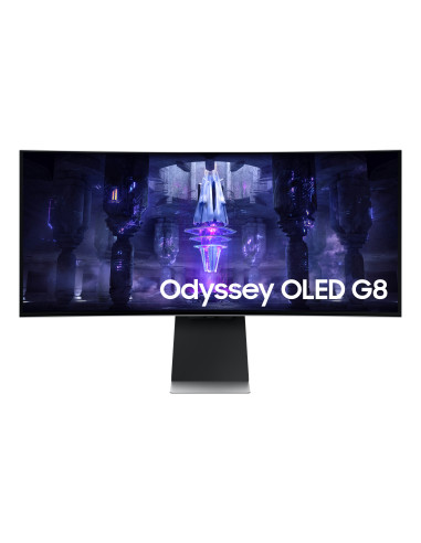 MONITOR Smart Samsung LS34BG850SUXEN 32 inch, OS  Tizen, Panel Type  OLED, Resolution  3,440 x 1,440, Aspect Ratio  21 9, Refres