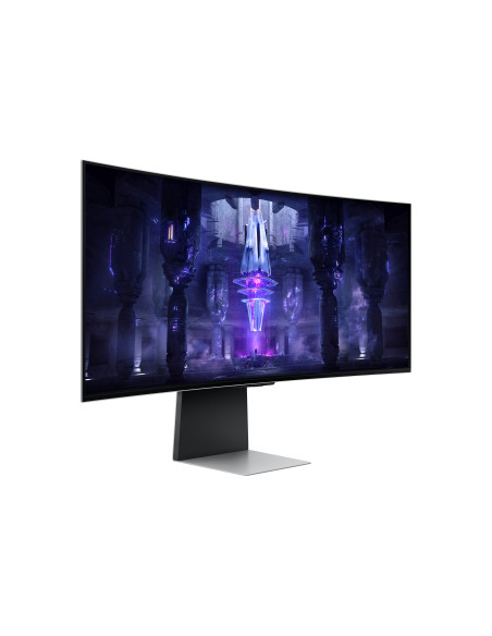 MONITOR Smart Samsung LS34BG850SUXEN 32 inch, OS  Tizen, Panel Type  OLED, Resolution  3,440 x 1,440, Aspect Ratio  21 9, Refres