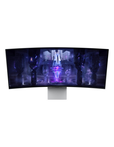 MONITOR Smart Samsung LS34BG850SUXEN 32 inch, OS  Tizen, Panel Type  OLED, Resolution  3,440 x 1,440, Aspect Ratio  21 9, Refres