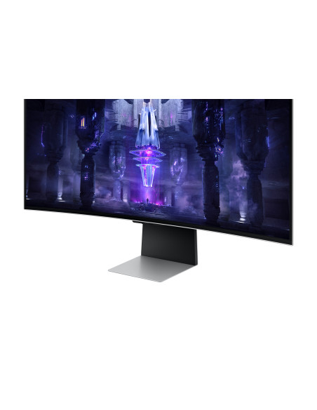 MONITOR Smart Samsung LS34BG850SUXEN 32 inch, OS  Tizen, Panel Type  OLED, Resolution  3,440 x 1,440, Aspect Ratio  21 9, Refres