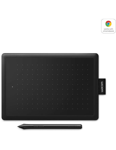 Tableta grafica One by Wacom 2 Small, dimensiune 210x146x8.7mm, suprafata activa 152x95mm, rezolutie 2540 lpi, nivele de presiun