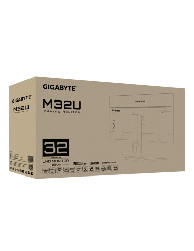 Monitor Gaming Gigabyte M32U Arm Edition, 31.5" IPS, Non-glare, 3840 x 2160 (UHD), Brightness  350 cd m2 (TYP), Contrast Ratio 