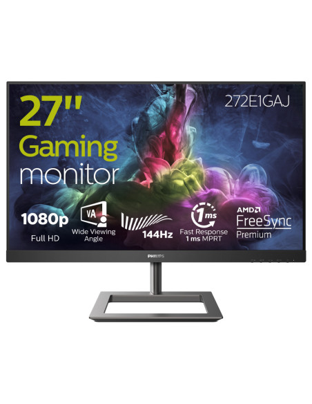 Monitor LED PHILIPS 272E1GAJ, 27inch, FHD, 4ms, 144Hz,