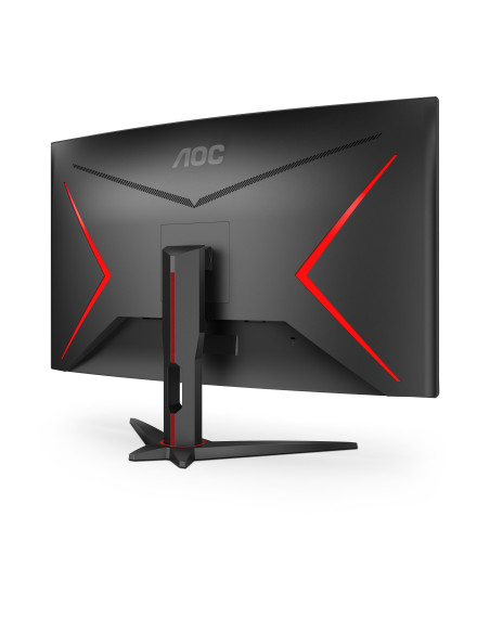 Monitor 31.5" AOC CQ32G2SE BK, Curved 1500R, Gaming, QHD 2560*1440, 165 Hz, 1 ms, VA, WLED, Flicker free, Free sync Premium, 16 