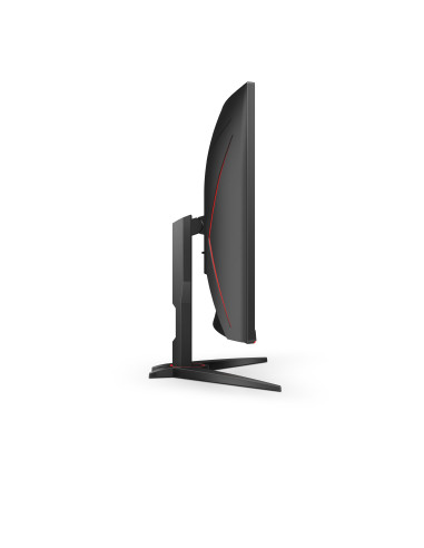 Monitor 31.5" AOC CQ32G2SE BK, Curved 1500R, Gaming, QHD 2560*1440, 165 Hz, 1 ms, VA, WLED, Flicker free, Free sync Premium, 16 