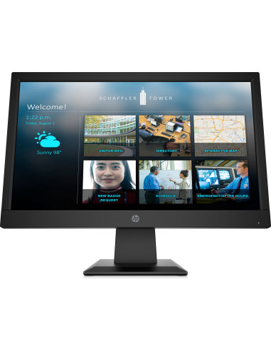 9TY83AA,Monitor HP P19b G4 Monitor, 47 cm (18.5"), 1366 x 768 Pixel, WXGA, LED, 5 ms, Negru