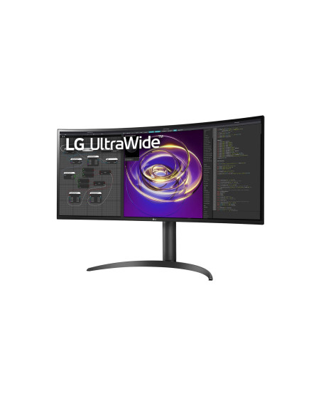 Monitor 34" LG 34WP85CN-B, QHD 3440*1440, IPS, 21 9, 300 cd  mp, 1000 1, 5 ms GTG  1 ms MBR, 178  178, curbat, HDR 10, Flicker s