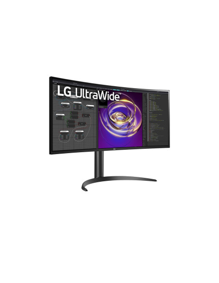 Monitor 34" LG 34WP85CN-B, QHD 3440*1440, IPS, 21 9, 300 cd  mp, 1000 1, 5 ms GTG  1 ms MBR, 178  178, curbat, HDR 10, Flicker s