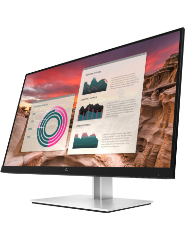 189T3AA,Monitor 27" HP P27u G4, LED, IPS, QHD 2560x1440 60Hz, Negru si argintiu