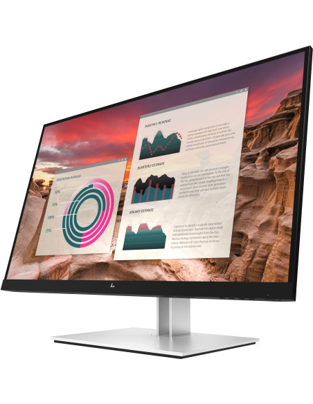 189T3AA,Monitor 27" HP P27u G4, LED, IPS, QHD 2560x1440 60Hz, Negru si argintiu