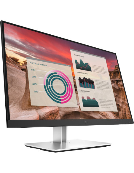 189T3AA,Monitor 27" HP P27u G4, LED, IPS, QHD 2560x1440 60Hz, Negru si argintiu