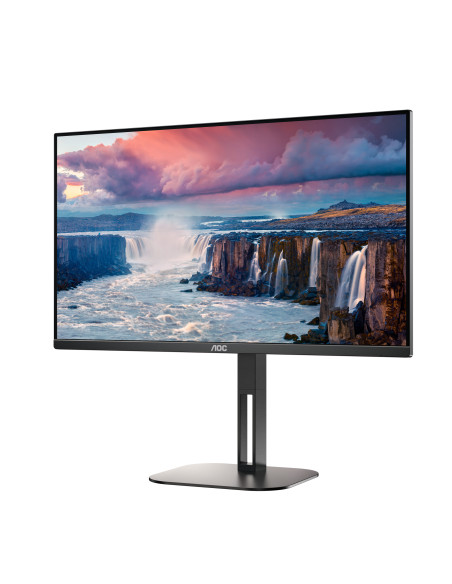 MONITOR AOC 24V5C BK 23.8 inch, Panel Type  IPS, Backlight  WLED, Resolution  1920 x 1080, Aspect Ratio  16 9,  Refresh Rate 75H