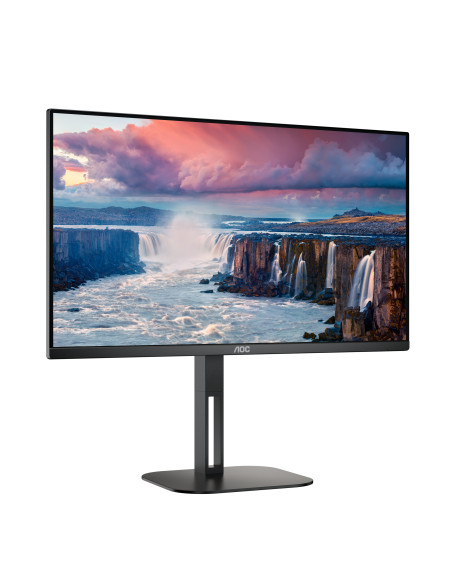 MONITOR AOC 24V5C BK 23.8 inch, Panel Type  IPS, Backlight  WLED, Resolution  1920 x 1080, Aspect Ratio  16 9,  Refresh Rate 75H