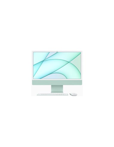 All-In-One PC Apple iMac 24 inch 4.5K Retina, Procesor Apple M1, 16GB RAM, 256GB SSD, Green