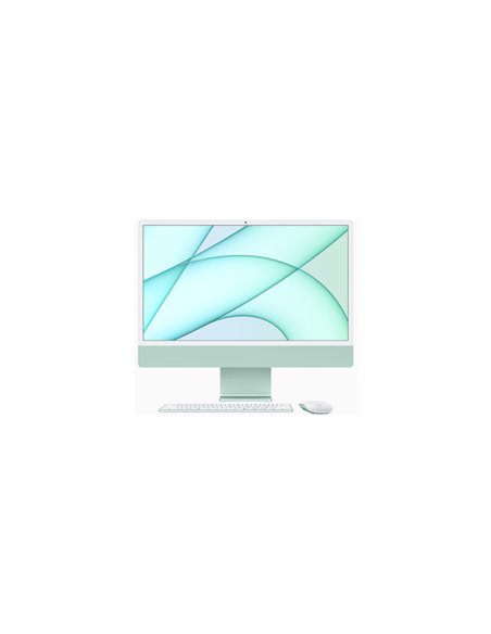 All-In-One PC Apple iMac 24 inch 4.5K Retina, Procesor Apple M1, 16GB RAM, 256GB SSD, Green