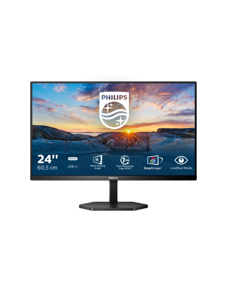 MONITOR Philips 24E1N3300A 23.8 inch, Panel Type  IPS, Backlight  WLED, Resolution  1920x1080, Aspect Ratio  16 9,  Refresh Rate