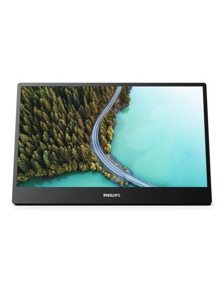 Monitor 15.6" PHILIPS 16B1P3302, portabil, IPS, W-LED, Anti-Glare, 3H, Haze 25, 16 9, FHD 1920*1080, 75 Hz, 4 ms, 250 cd  mp, 70