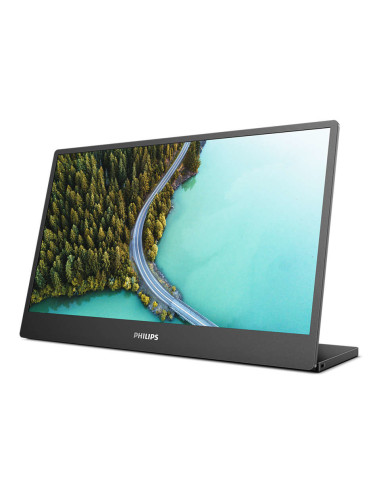Monitor 15.6" PHILIPS 16B1P3302, portabil, IPS, W-LED, Anti-Glare, 3H, Haze 25, 16 9, FHD 1920*1080, 75 Hz, 4 ms, 250 cd  mp, 70
