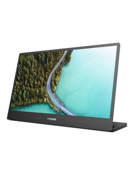 Monitor 15.6" PHILIPS 16B1P3302, portabil, IPS, W-LED, Anti-Glare, 3H, Haze 25, 16 9, FHD 1920*1080, 75 Hz, 4 ms, 250 cd  mp, 70