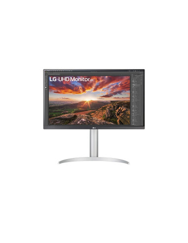 Monitor 27" LG 27UP850N-W, LED IPS, 60 Hz, 5 ms, 4K UHD 3840*2160, 16 9, 400 cd  mp, 1000 1, 178 178, anti glare, 2* HDMI, USB T