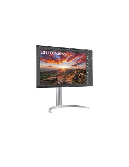 Monitor 27" LG 27UP850N-W, LED IPS, 60 Hz, 5 ms, 4K UHD 3840*2160, 16 9, 400 cd  mp, 1000 1, 178 178, anti glare, 2* HDMI, USB T