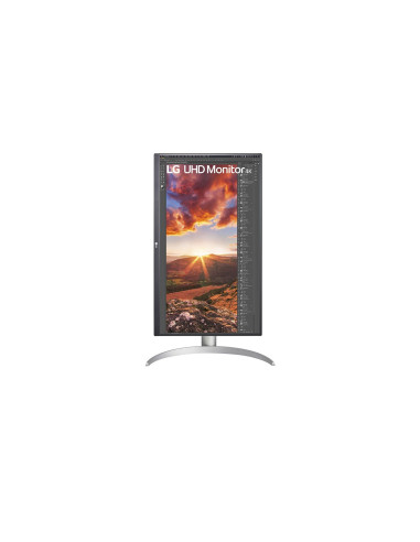 Monitor 27" LG 27UP850N-W, LED IPS, 60 Hz, 5 ms, 4K UHD 3840*2160, 16 9, 400 cd  mp, 1000 1, 178 178, anti glare, 2* HDMI, USB T