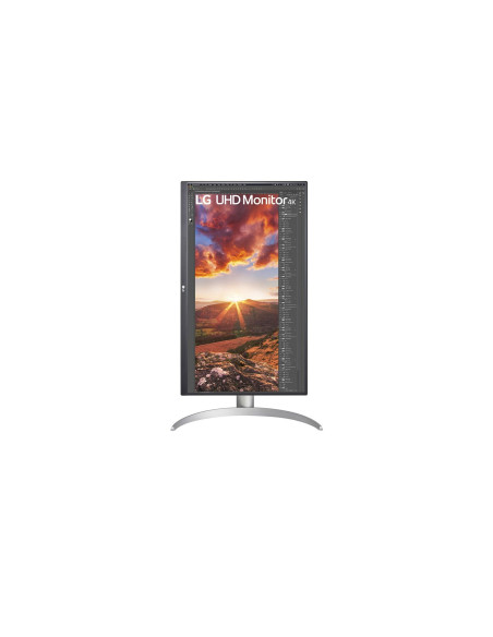 Monitor 27" LG 27UP850N-W, LED IPS, 60 Hz, 5 ms, 4K UHD 3840*2160, 16 9, 400 cd  mp, 1000 1, 178 178, anti glare, 2* HDMI, USB T