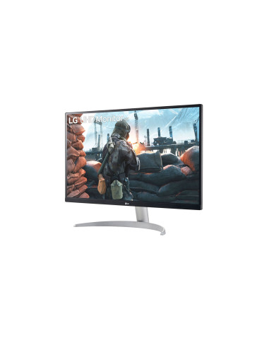 Monitor 27" LG 27UP650-W, 4K UHD 3840* 2160, IPS, 16 9, 400 cd mp, 1200 1, 178  178, 5 ms, HDR 10, DisplayHDR 400, AMD FreeSync,