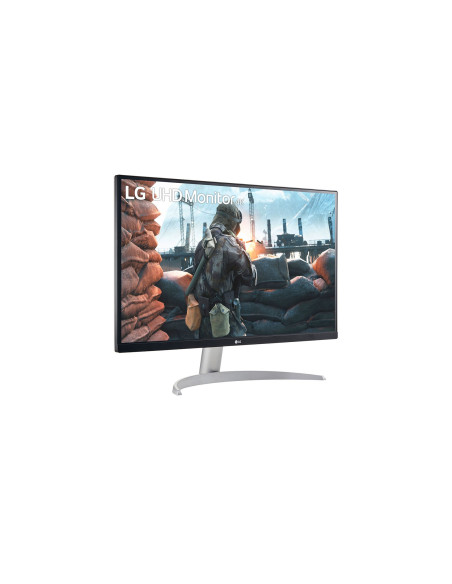 Monitor 27" LG 27UP650-W, 4K UHD 3840* 2160, IPS, 16 9, 400 cd mp, 1200 1, 178  178, 5 ms, HDR 10, DisplayHDR 400, AMD FreeSync,