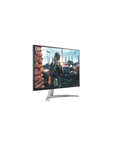 Monitor 27" LG 27UP650-W, 4K UHD 3840* 2160, IPS, 16 9, 400 cd mp, 1200 1, 178  178, 5 ms, HDR 10, DisplayHDR 400, AMD FreeSync,