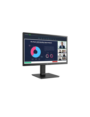 Monitor 23.8" LG 24BP750C-B, FHD 1920* 1080, 16 9, IPS, 250 cd  mp, 1000 1, 178  178, 5 ms, Flicker safe, Camera, HDMI, DP, USB-