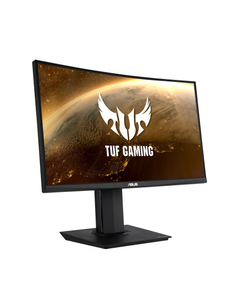 Monitor 23.6" ASUS VG24VQR, Gaming, Curbat 1500R, 16 9, VA, FHD 1920* 1080, 350 cd mp, 3000 1, 178 178, 1 ms, flicker free, 165