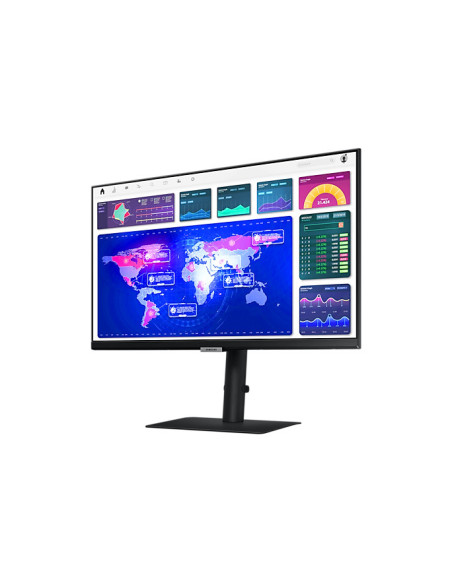 Monitor 24" SAMSUNG LS24A600NWUXEN, IPS, QHD 2560*1440, 5 ms, 300 cd  mp, 1000 1, 16 9, 178 178, HDMI, DP, VESA 100*100, culoare