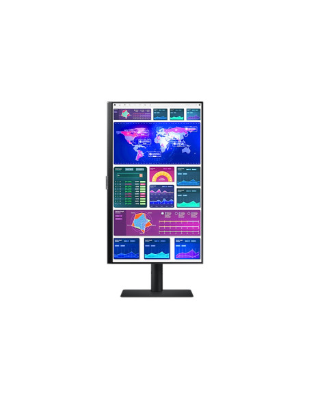 Monitor 24" SAMSUNG LS24A600NWUXEN, IPS, QHD 2560*1440, 5 ms, 300 cd  mp, 1000 1, 16 9, 178 178, HDMI, DP, VESA 100*100, culoare