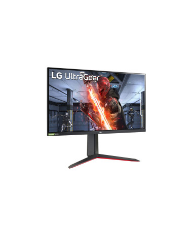 Monitor 27" LG 27GN650-B, VA, QHD 2560*1440, 5 ms, 16 9, 165 Hz, 350 cd mp, 3000 1, 178 178, anti glare, 2* HDMI, DP, Headphone