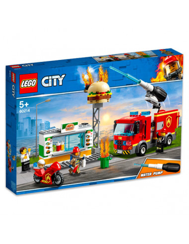 Lego City Stingerea Incendiul De La Burger Bar 60214,60214