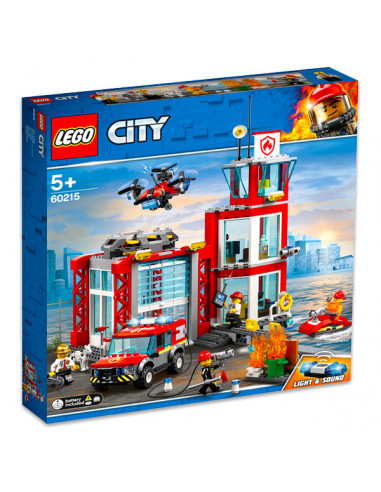 Lego City Statie De Pompieri 60215,60215