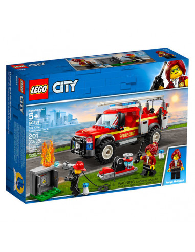 Lego City Camionul De Interventie Al Comandantului Pompierilor