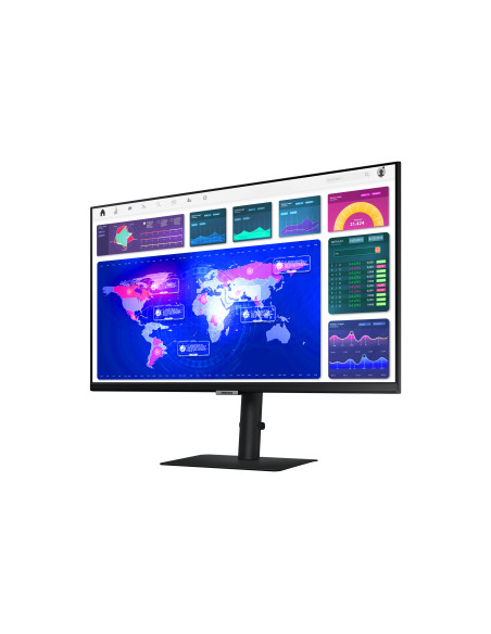 Monitor 27" Samsung LS27A600UUUXEN, QHD 2560* 1440, 16 9, 5 ms, 178  178, 300 cd  mp, 1000 1, Bluelight Reducer, Flicker-Free, F