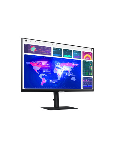 Monitor 27" Samsung LS27A600UUUXEN, QHD 2560* 1440, 16 9, 5 ms, 178  178, 300 cd  mp, 1000 1, Bluelight Reducer, Flicker-Free, F