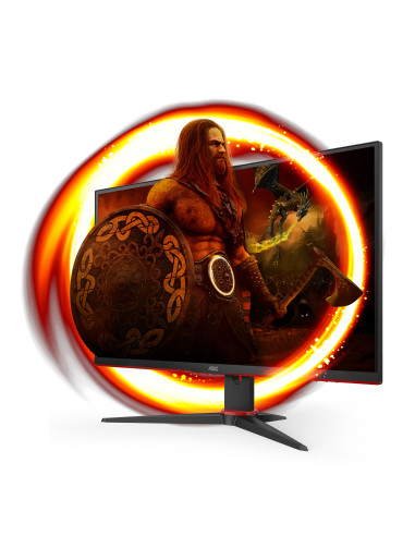 Monitor 27" AOC 27G2SAE BK, Gaming, FHD 1920*1080, 165 Hz, 4 ms, VA, WLED, 16 9, 350 cd mp, 3000 1, 178 178, Antiglare, boxe 2*2