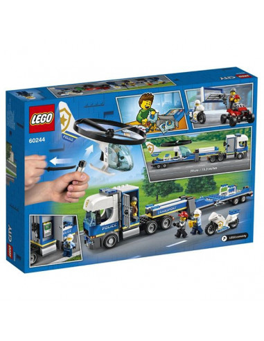 Lego City Transportul Elicopterului De Politie 60244,60244