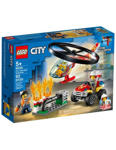 Lego City Interventie Cu Elicopterul De Pompieri 60248,60248