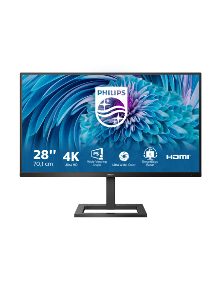 Monitor LED PHILIPS 288E2UAE, 28inch, 4K IPS WLED, 4 ms, 60Hz,
