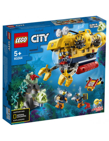 Lego City Submarin De Explorare A Oceanului 60264,60264