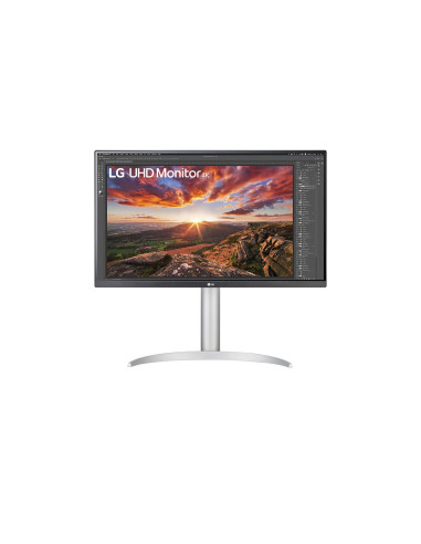 Monitor 27" LG 27UP850N-W, LED IPS, 60 Hz, 5 ms, 4K UHD 3840*2160, 16 9, 400 cd  mp, 1000 1, 178 178, anti glare, 2* HDMI, USB T