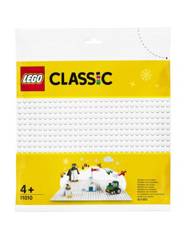 Lego Classic Placa De Baza Alba 11010,11010