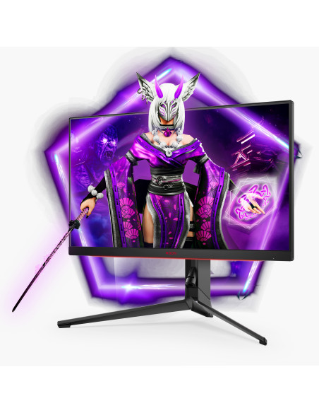 Monitor 27" AOC AG274FZ, FHD 1920*1080, Gaming, IPS, 16 9, 260 Hz,WLED, 1 ms, 400 cd m2, 1000 1, 178 178, pivot, headphone out,m